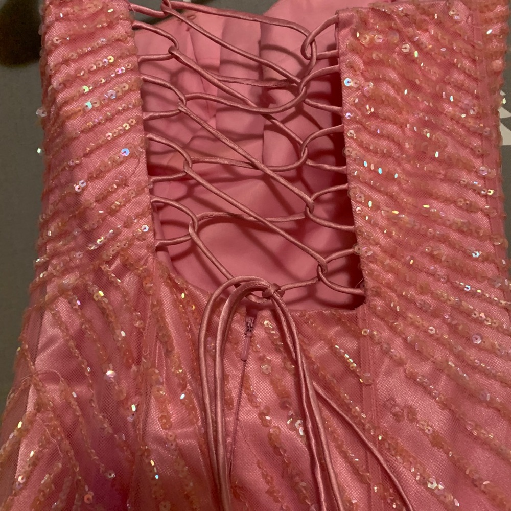 Pink Prom Dress - Picture 4 of 8